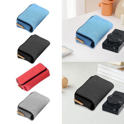 Camera Storage Pouch Plush Lining Multipurpose Water Cloth Camera Container Handbag for G9x G7x RX100M5 Indoor Outdoor RX100M2