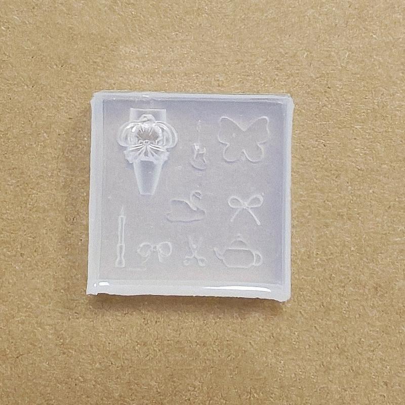 

Силиконовая форма для ногтей Y2K Дельфин Музыкальная нота Мультяшный щенок Бантик Шаблоны для ногтей Инструменты для дизайна маникюра DIY Украшение для нейл-арта