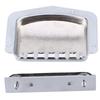 6 String Electric Guitar Adjustable Archtop Tailpiece Bridge Cover Plate AccessorySilver