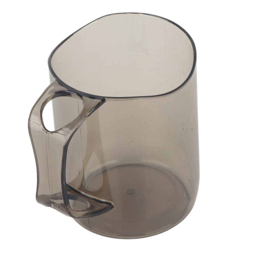 Toothbrush Holder Cup Transparent Multipurpose Lightweight Plastic Reusable Drinking Cups for
