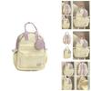 2023 New Arrival Large Capacity Canvas Backpack For Students With Multiple Compartments And Shoulder Straps