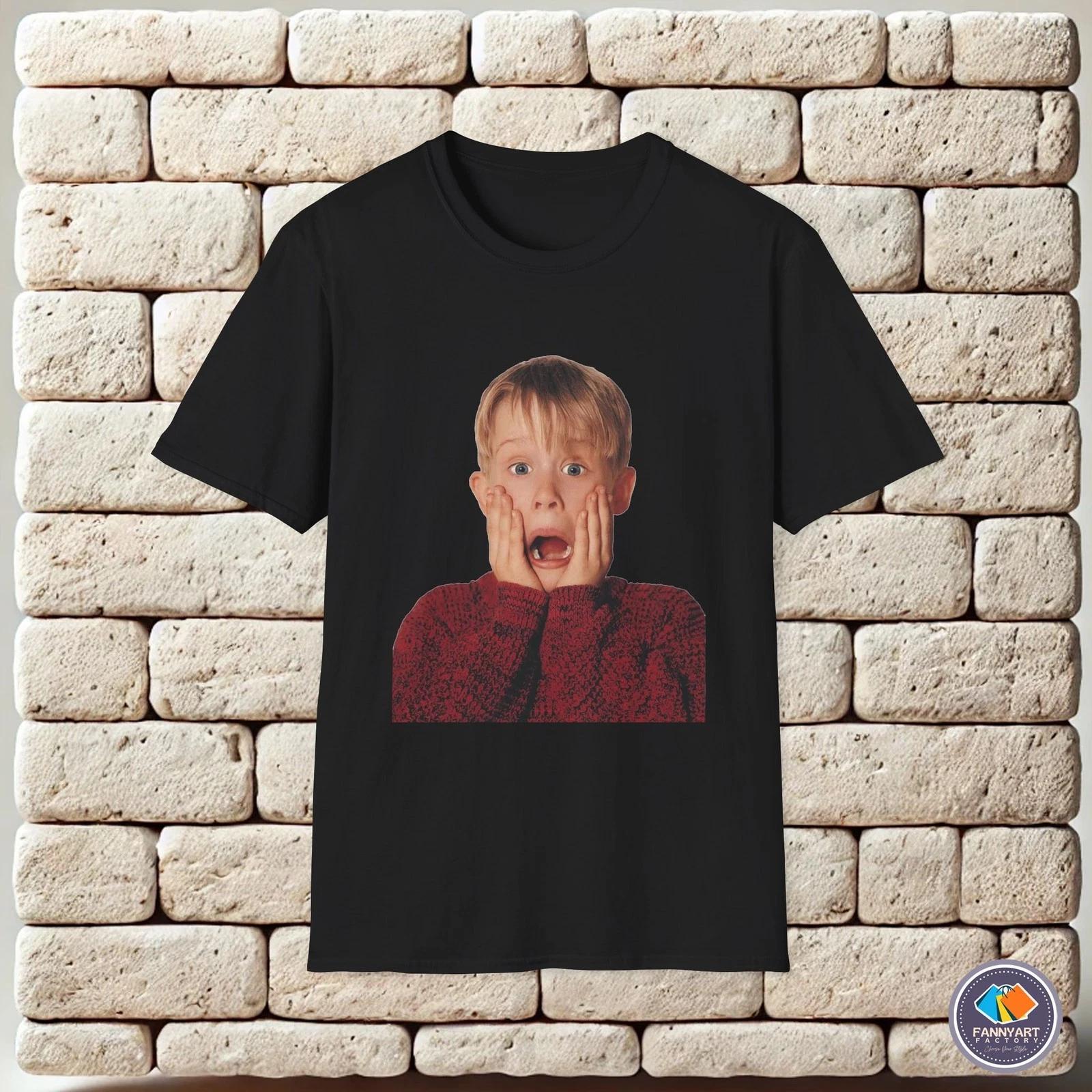 Home Alone Shocker Face Icon Unisex T-Shirt M