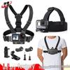 First-Person View Action Camera Chest Mount for Live Streaming and Cycling