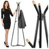 Floor Standing Hanger Stand for Jackets Elian Black