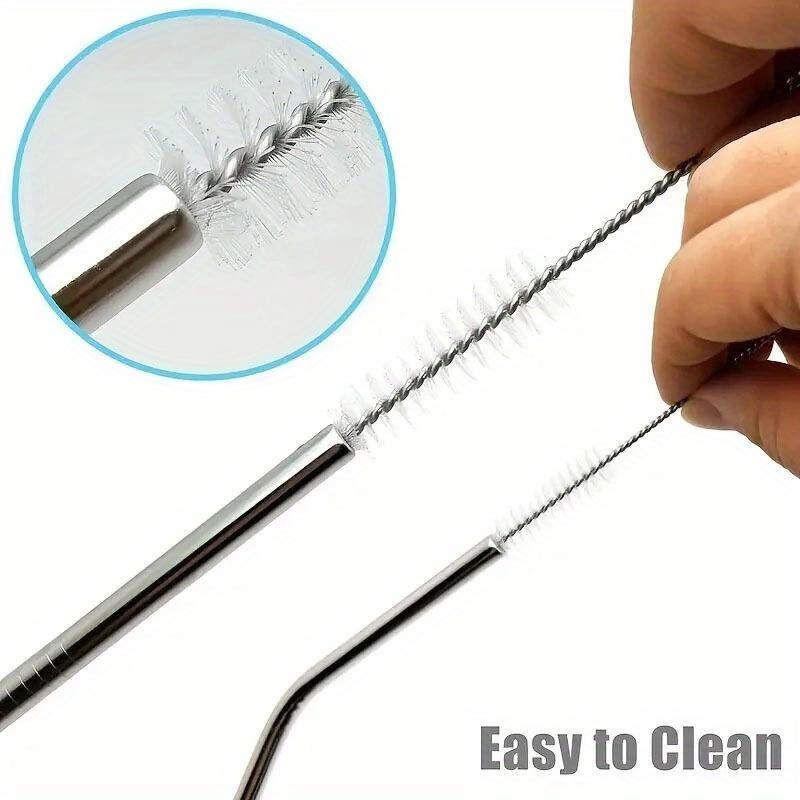 Straw Brush, Nipple Cleaning Brush, Stainless Steel Small Gap Brush, Bottle Brush, Keyboard Brush, Small Brush, Water Cup Tube