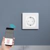 WiFi Connected Socket 16A Adapter Plug Compatible with Alexa 2.4G WiFi Socket with Timer and Countdown Function for Home