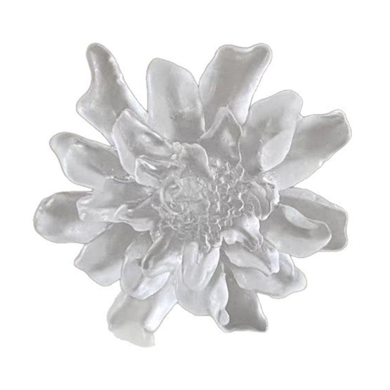 

Multipurpose Adjustable Five Petal Flower Rings Decoration for Trendy Women with Elegant Silver Finish 1