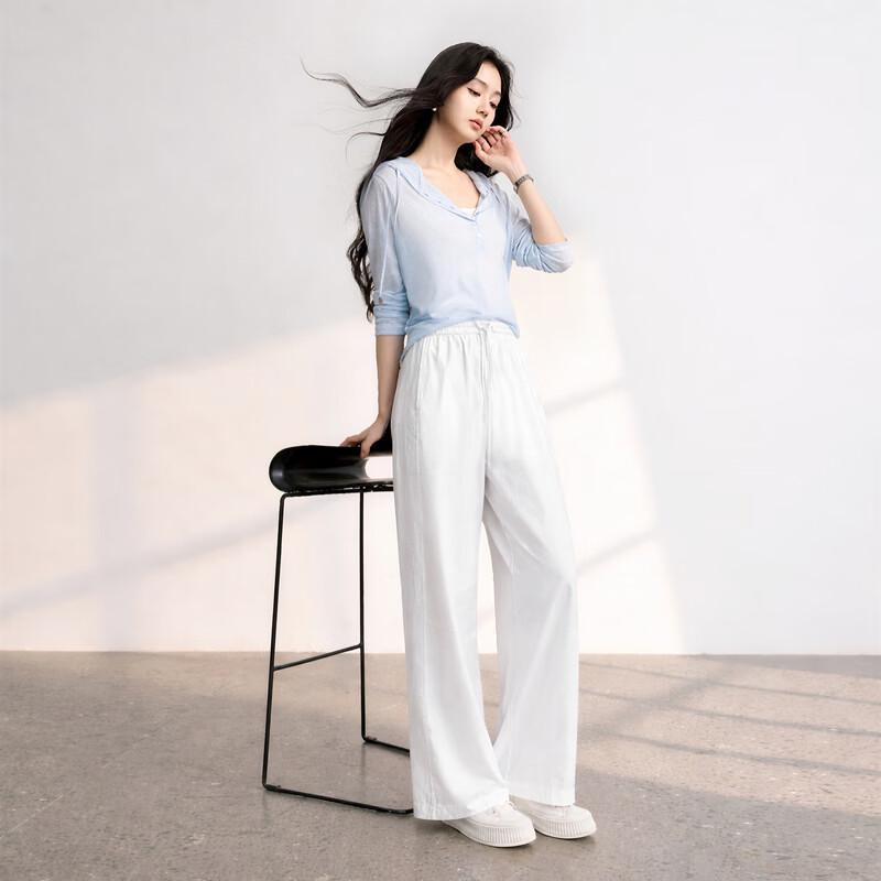 Sancai 2026 Spring High-Waist Loose Air Balloon Pants
