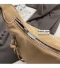 2024 Retro Large-Capacity Women's Contrast Color Shoulder Bag - Autumn/Winter Commuter Pillow Messenger