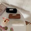 11263 Japanese Style Black And White High Value Pencil Case Large Capacity Men Women Students Canvas Stationery Box