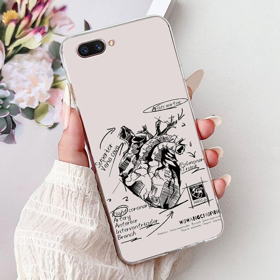 For OPPO A3S Case CPH1803 Soft Slim Fundas Cute Cartoon Cover For Oppo A5 AX5 CPH1809 OppoA3s Phone Cases Oppo A3 s A 3s Coque