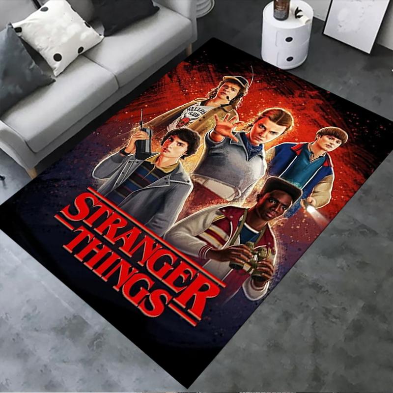 

2025 New stranger things Carpet Rug for Living Room Bedroom Home Sofa Decoration,Kids play Non-slip Floor Mat88 40x60cm( 15x23in )