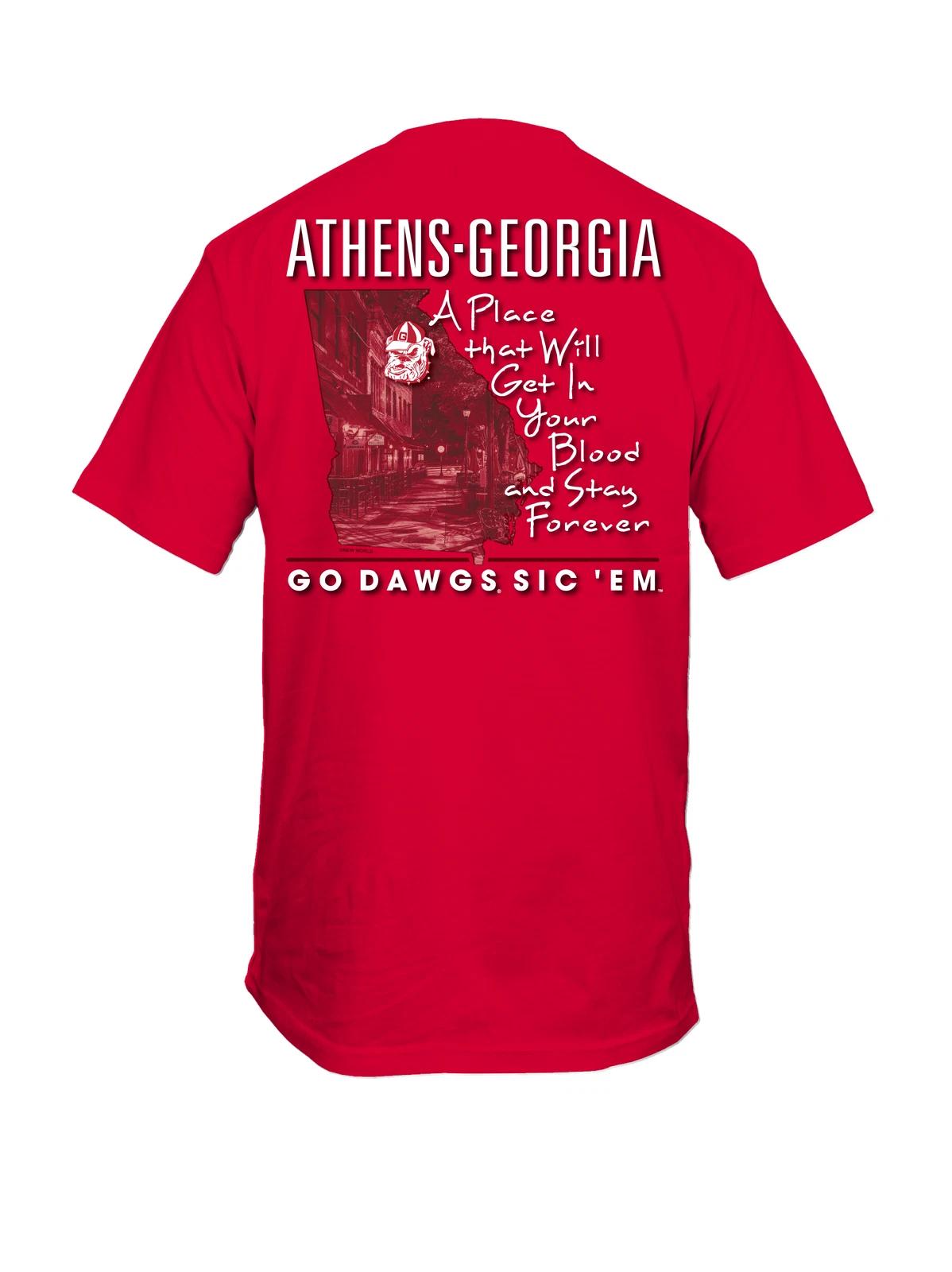 

New World Graphics UGA Stay Forever Short Sleeve Graphic T-Shirt 4XL
