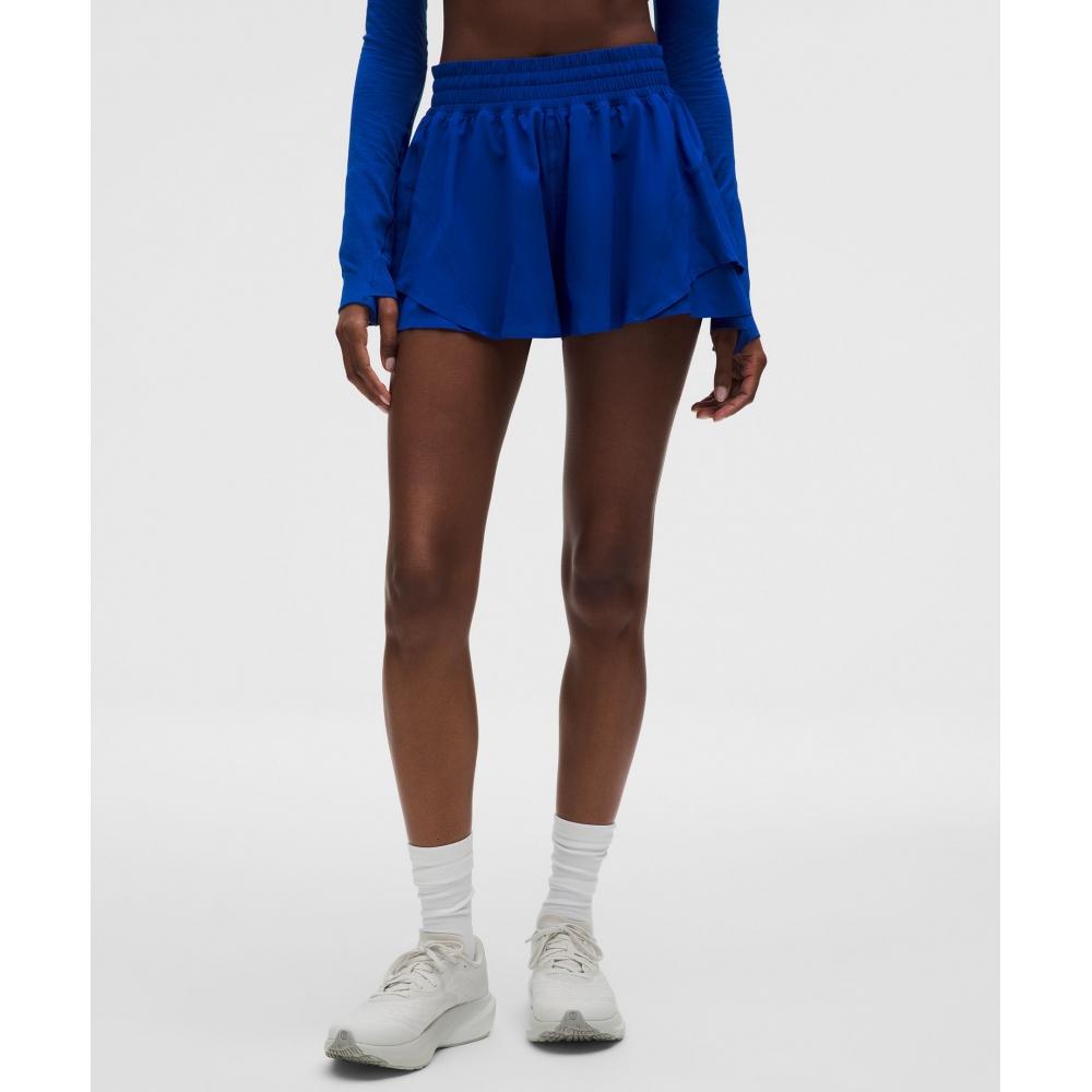 Lululemon Shake It Out High Rise Running Short 2.5  Riverside