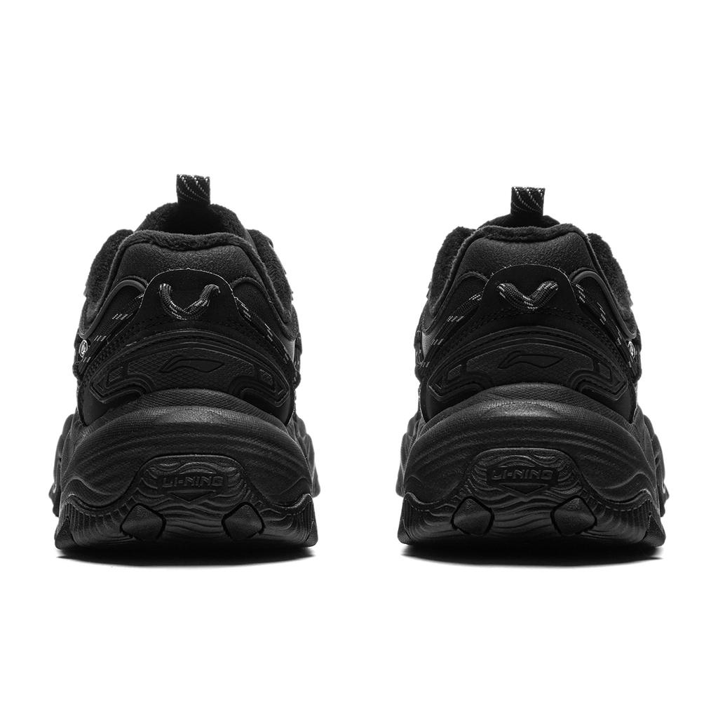 Li Ning Cat Paw Lite 2 Slip Resistant Abrasion Resistant Low top Chunky Sneakers Women's Black AGCU176-9