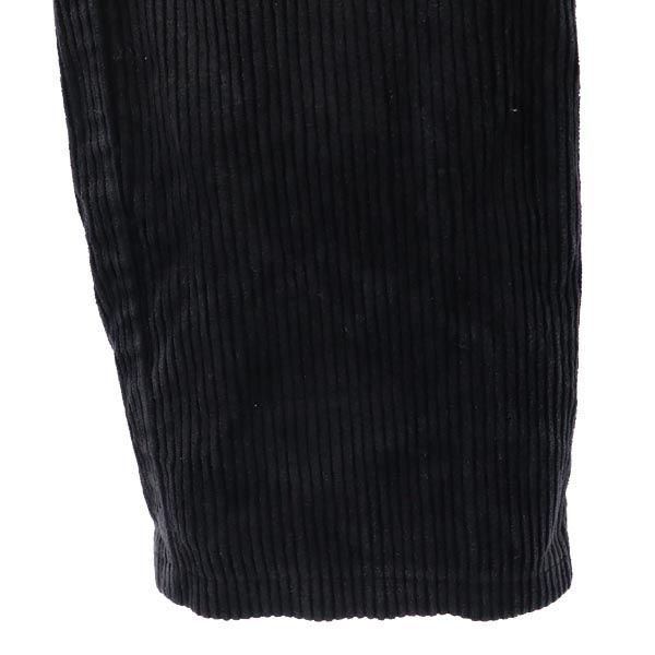 VINTAGE Black Corps Corduroy pants black Logger Pants Men's Used