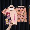 Meisjes Pyjama Set Zomer Kinderen 3 Tot 5, 7, 9, 11, 13 Jaar Kleding Peuter Pyjama Huispak Nachtjapon Casual Kleding