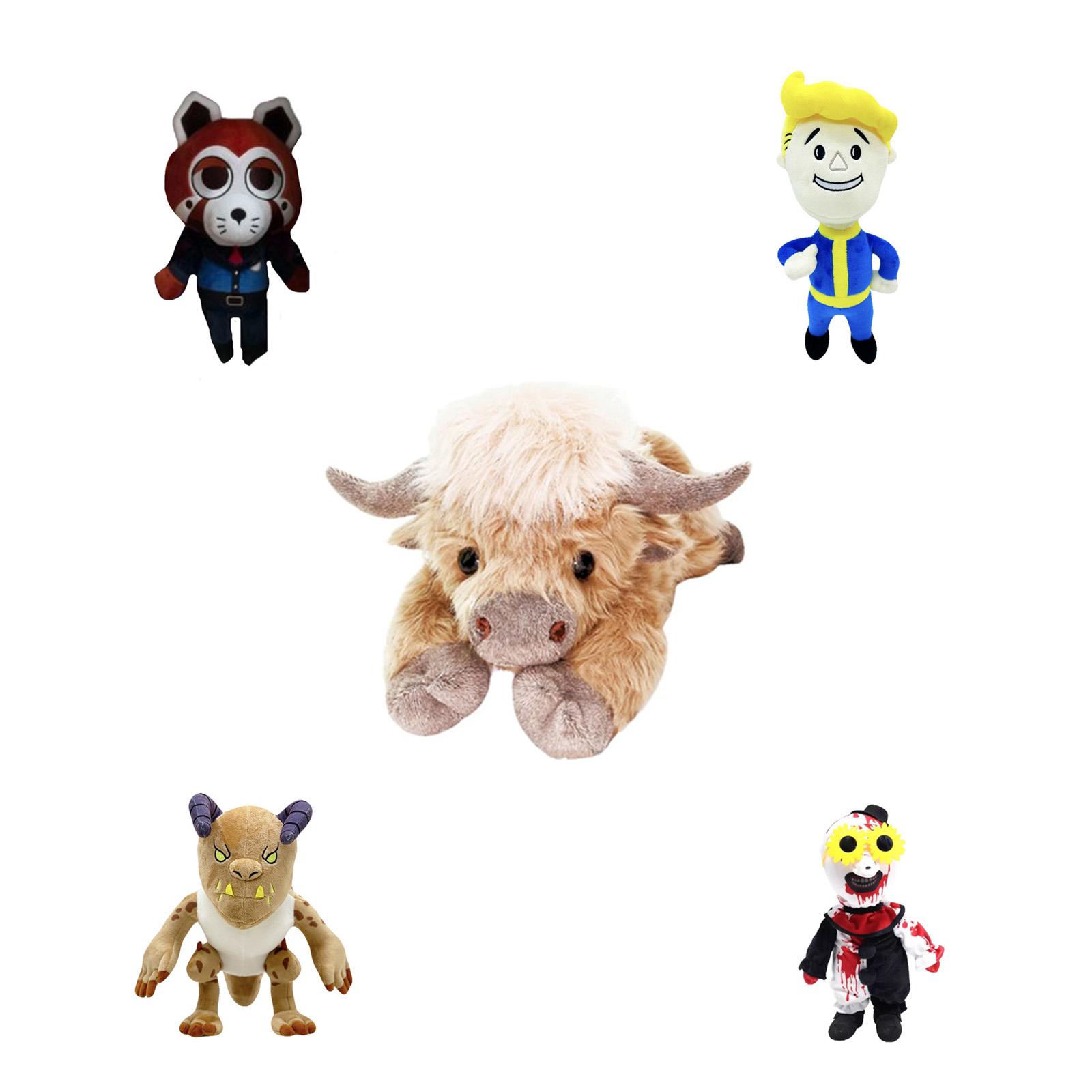 

Милая плюшевая кукла, игрушка в подарок, детская тряпичная кукла в мультяшном стиле One Size