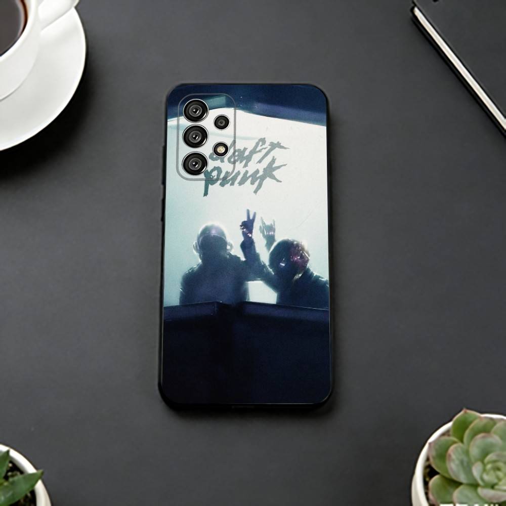 Daft Punk Electronic Phone Case For Samsung S25,S24,S21,S22,S23,S30,Ultra,S20,Plus,Fe,Lite,Note,10,Black Cover