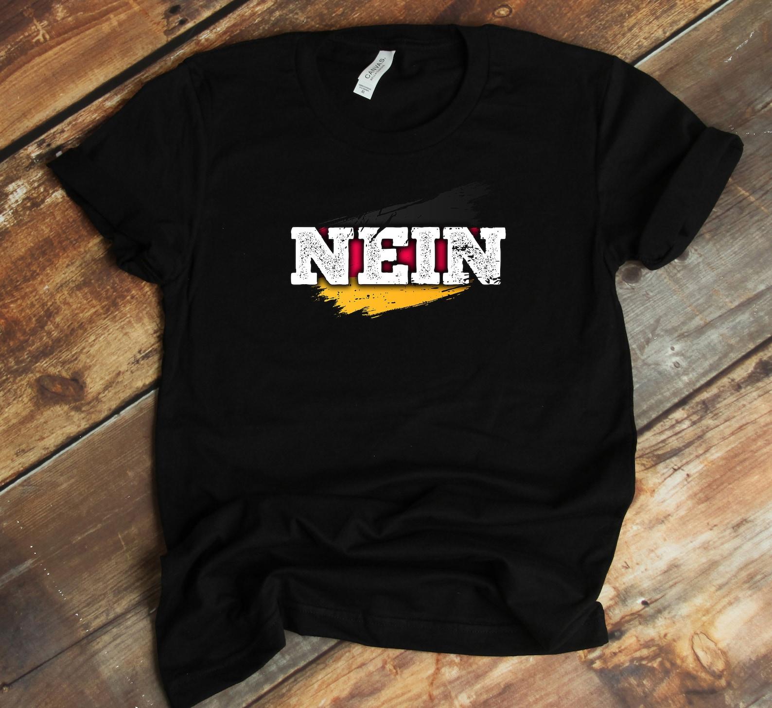 Oktoberfest T-Shirt - Beer Lover - Nein No German Flag Germany Funny Oktoberfest Shirt S