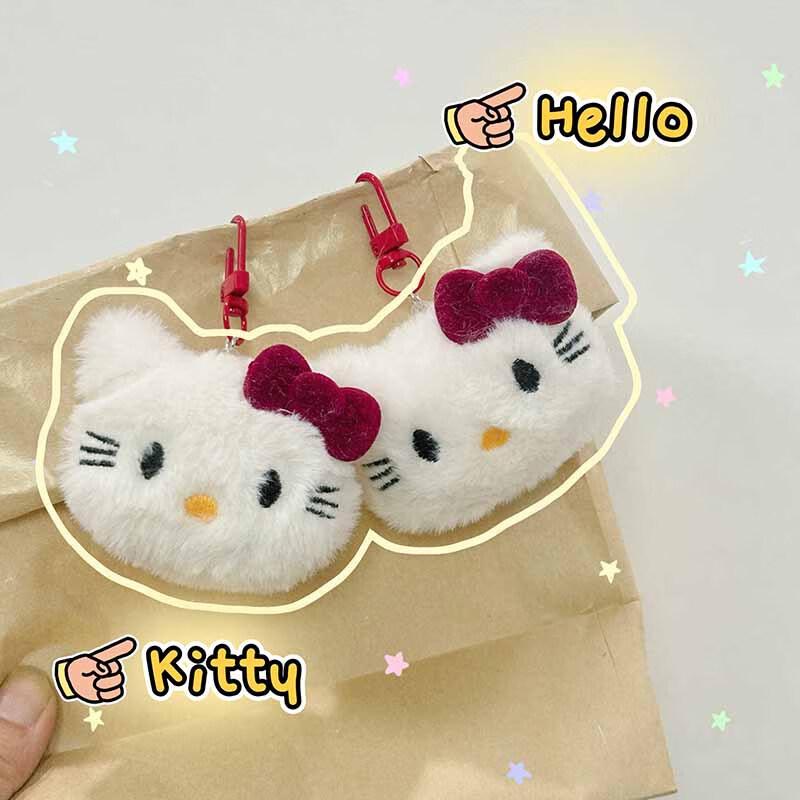 Hello Kitty Sweet Bow Plush Keychain & Bag Charm (5 Pcs)