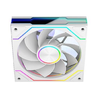 ARGB 120mm 5V 3Pin Case Fan with Infinitys Mirror Light Airflows for PC Cooling and Quiet Performances