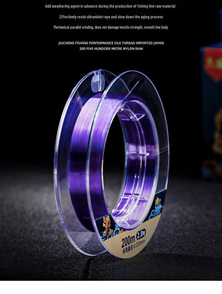 Valley Wheat High-Tensile Anti-Curl Fishing Line – Abrasion-Resistant Sliding Float Pre-Line for Isome Fishing
