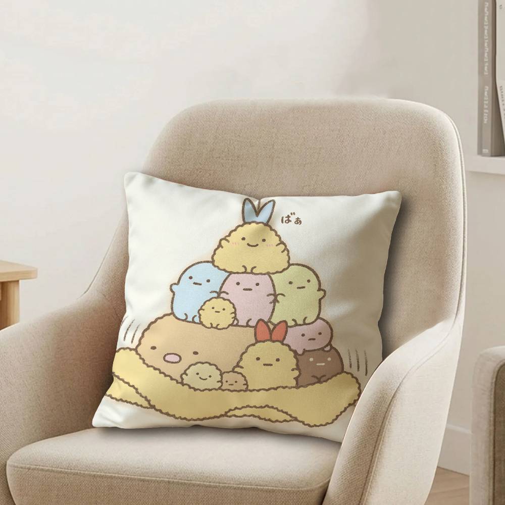 Anime SSumikko GGurashi Cm Cushion Cover Pillow Cover Decor Pillowcase Home Pillowcase for Couch Pillow
