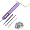50pcs Thread Repair Installation Kit Stainless Steel Helicoil Type Set (M3 x 2D)