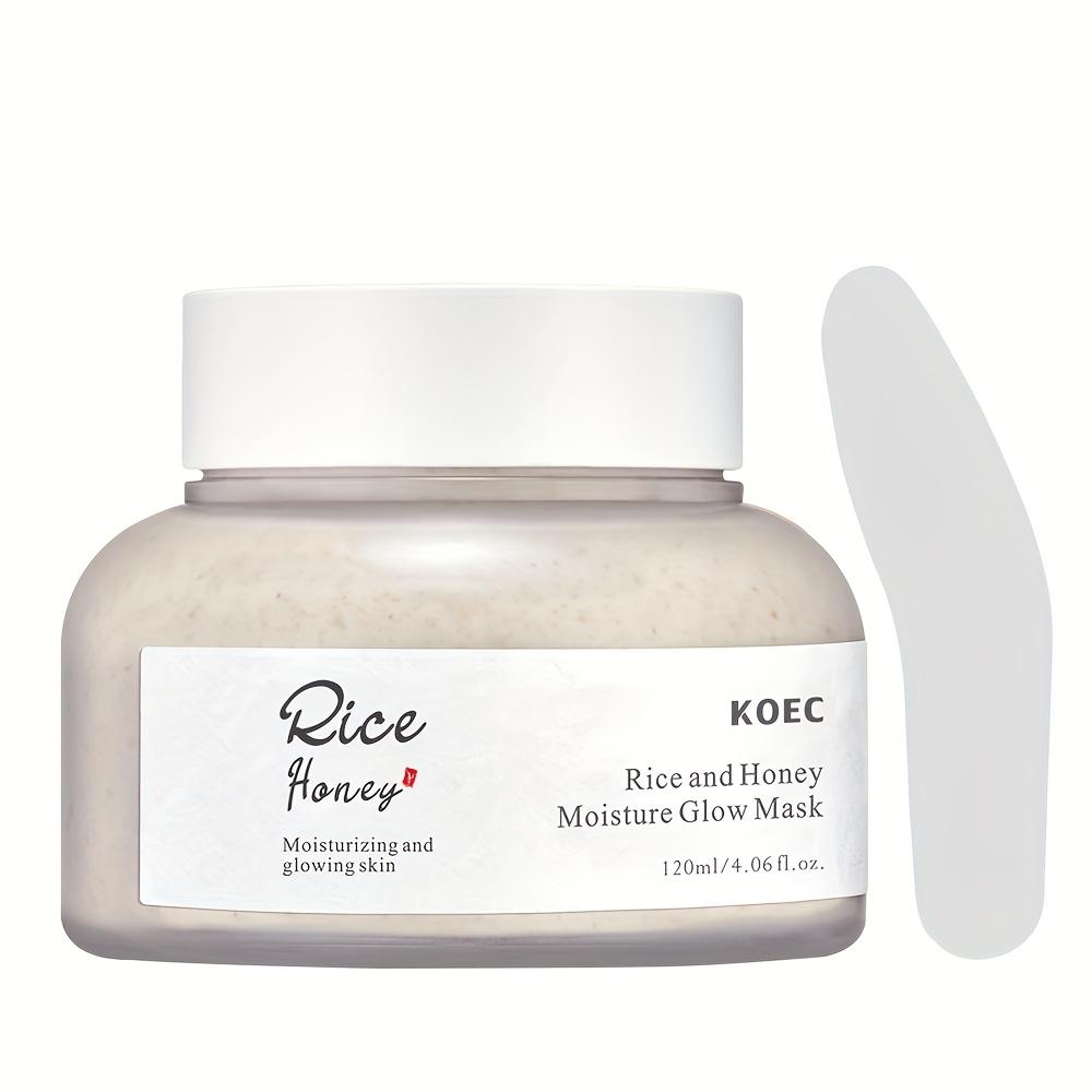 

Нанесение маски с рисом и медом может увлажнить и питать. 120g