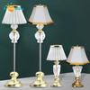 1:12 Dollhouse Retro European Style Mini LED Lamp Reading LED Table Light Lamp Wall Light Battery Powered Room Outdoor Decor Toy
