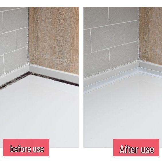 Waterproof Adhesive Seam Filler for Kitchen, Bathroom, and Stove - Anti-Mold and Oil-Proof Wall Corner Barrier Sticker