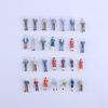 DIY sand table building model material scene model color swimsuit villain