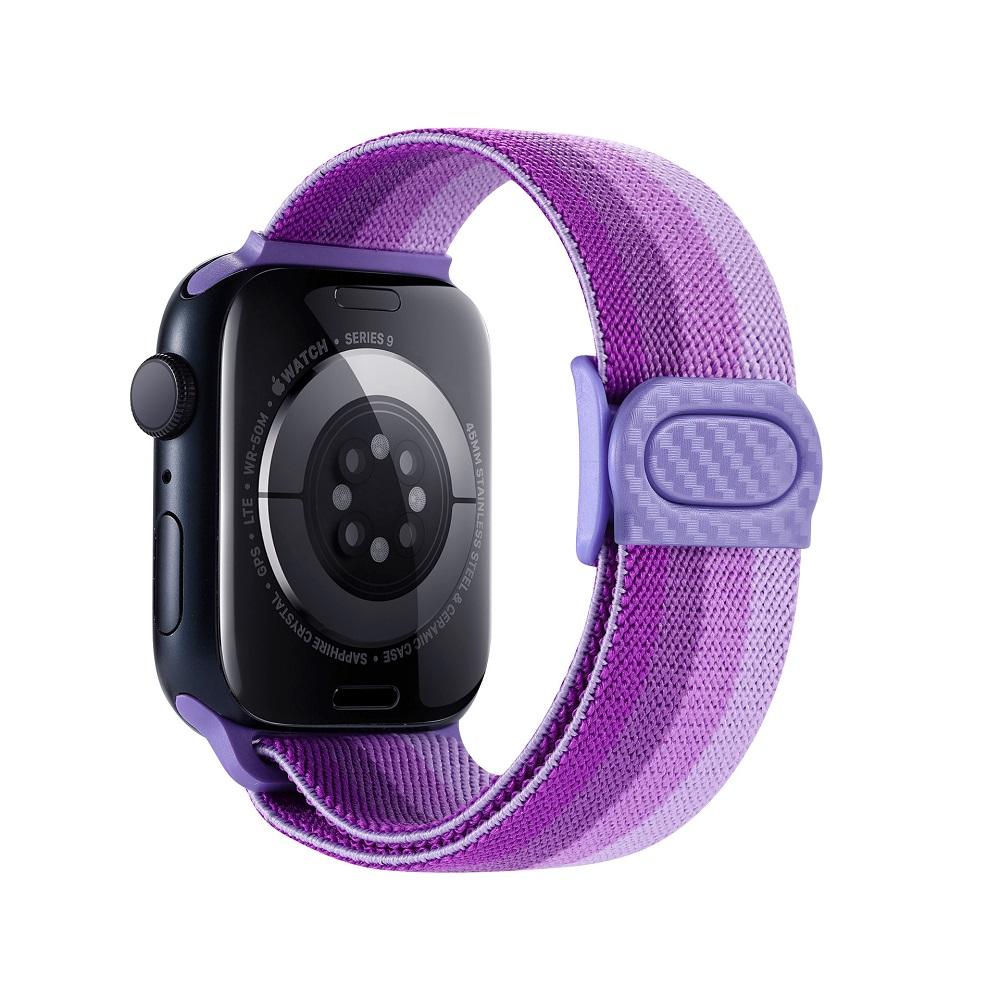 Nylon Band For Apple Watch Series Watch 9 8 Ultra 2 7 6 5 38 42MM Replacement Strap Loop for Iwatch Series 3 45MM 49MM