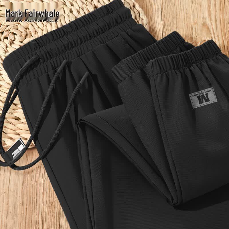 Mark Fairwhale Men s Ice Silk Cool-Feel Jogger Sweatpants 3XL