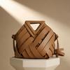 Handtasche, Neue handgefertigte gewebte Tasche, Modische Textur, Gemüsekorb-Tasche, Nischen-Tasche, Umhängetasche, Damen-Tasche