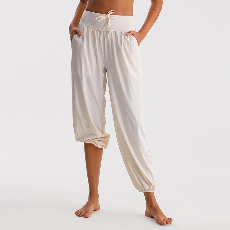 

Women s Quick-Dry Wide-Leg Joggers: Lightweight, Breathable Sweatpants for Running, Dancing, Fitness, Yoga, with Elastic Cuffs XL