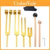Set di diapason in lega di alluminio per attrezzature fitness e terapia di massaggio con strumenti per la pulizia