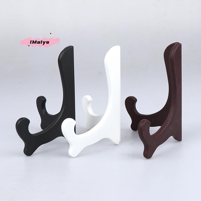 M-Plate Display Stand Picture Easel plastic Plate Stands Holder Display Pictures Frame Photo Decorative Plate Dish Tabletop Art