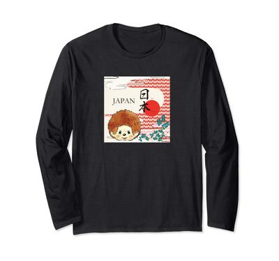 Μπλουζάκι Monchhichi με Γραφικό και Μακριά Μανίκια