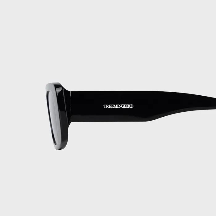 Classic Rectangle Sunglasses [ Black ]