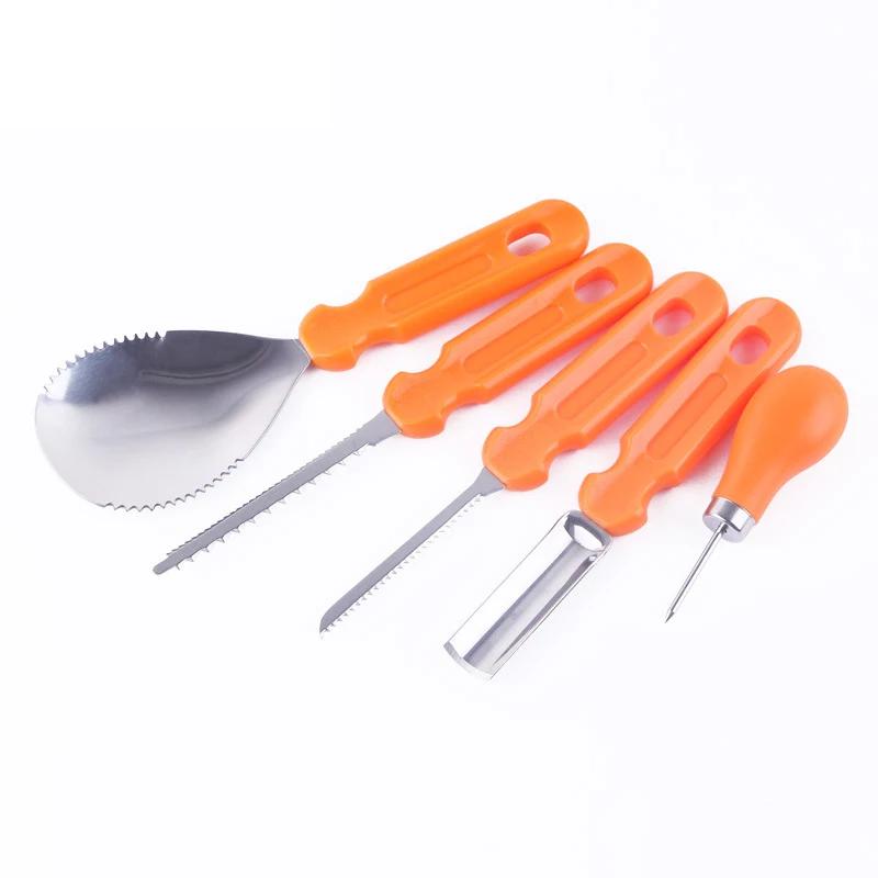 14Pcs Halloween Pumpkin Carving Kit Tools Knife DIY Modeling Making Hand Tools Pumpkin Lamp Decoration Tools Carving Knife