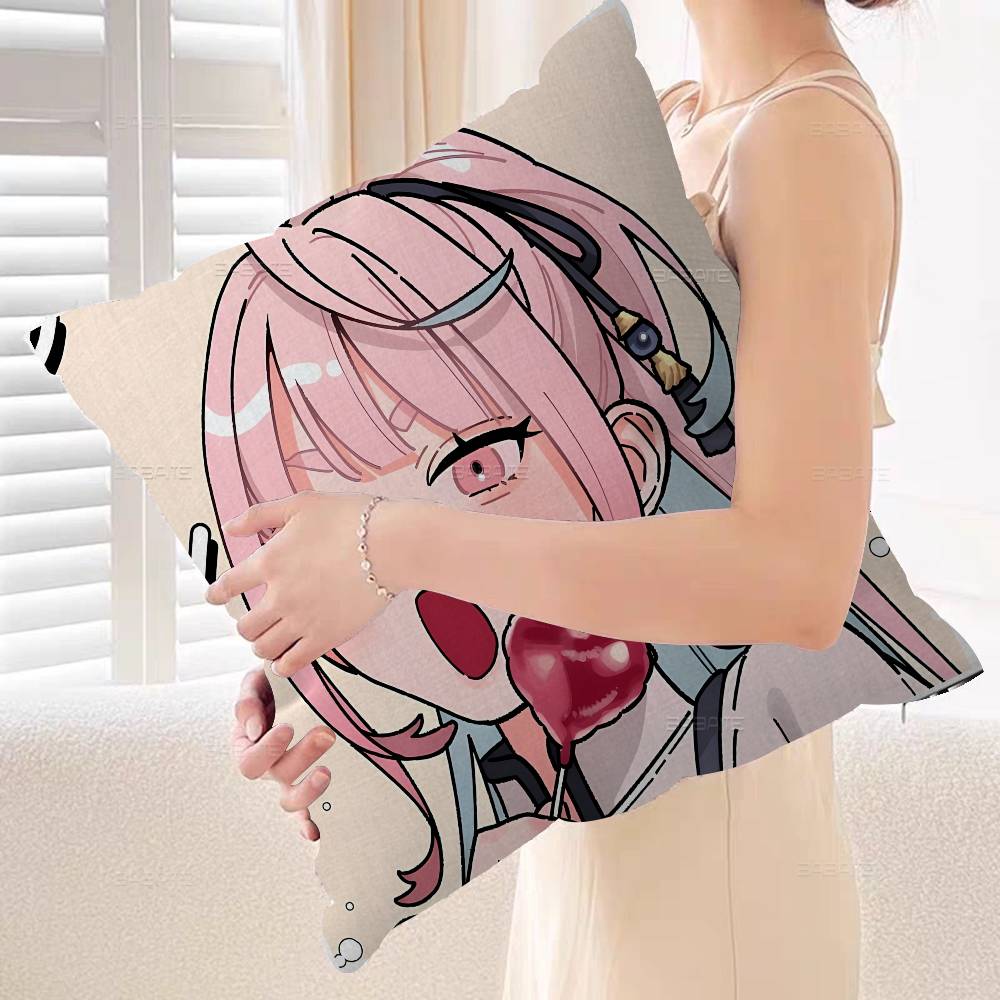 Manga Gokurakugai Pillow Gifts Home Office Furnishings Bedroom Sofa Car Cushion Cover Case Xcm