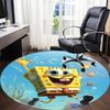 1pcSpongeBob SeaWorld Office Round Area Rug, Indoor Mat Suitable For Office, Under Office Chairs Bedroom Living Room Home Decor, Room Deco