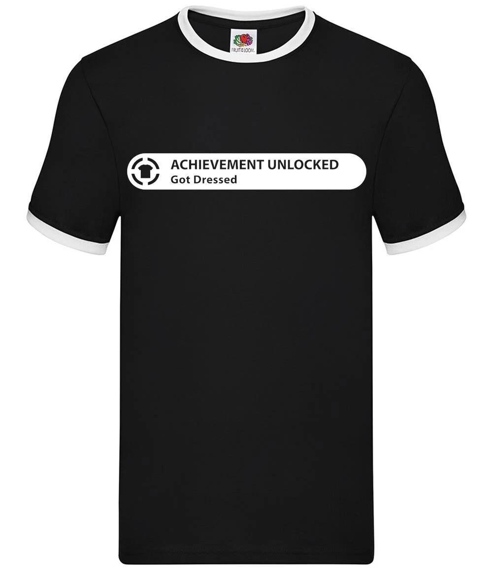 Achievement Unlocked Got Vestito - Uomo Suoneria - Divertente Gamer Gioco L