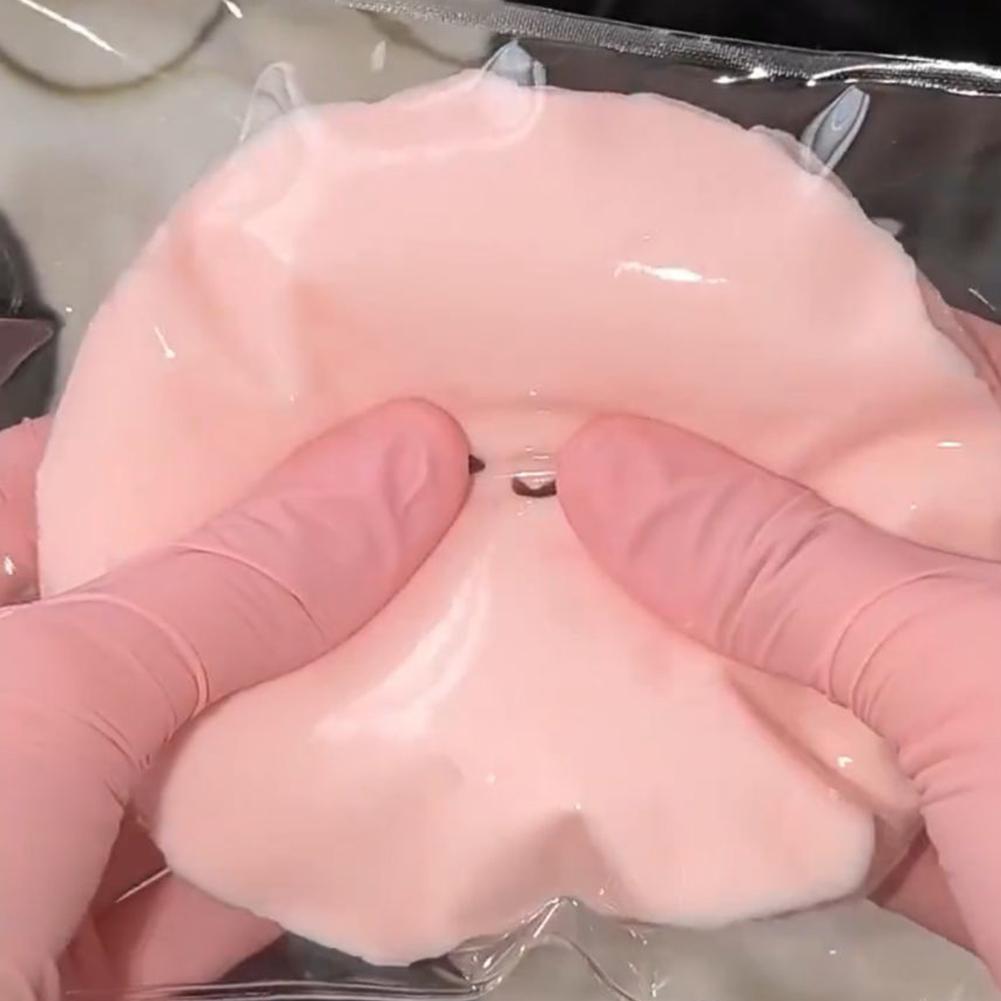 Massa de Iogurte Engraçada Massa Rosa Pão Massa Bolas Doces de Iogurte Textura de Reação Brinquedos Desabafando S I6U6