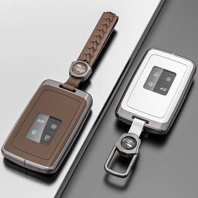 Husa pentru chei pentru telecomandă din aliaj de zinc Fob pentru Renault Captur Megane Talisman Espace Clio Zoe Koleos Scenic 4 Arkana Dacia Sandero