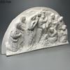 Roman Figures Relief Stereoscopic Printmaking Arch Plaster Statue Desk Decoration Characters Sculpture Room Aesthetic Decor