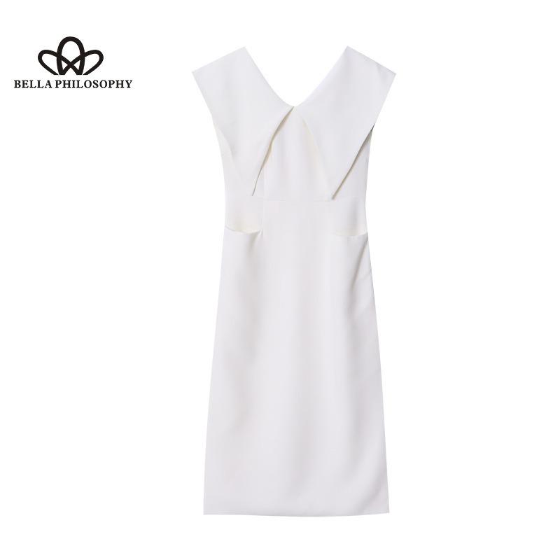 Designový styl Francouzské špičaté sako Rozparek v pase Dlouhé šaty Ležérní styl Šaty Dámské šaty