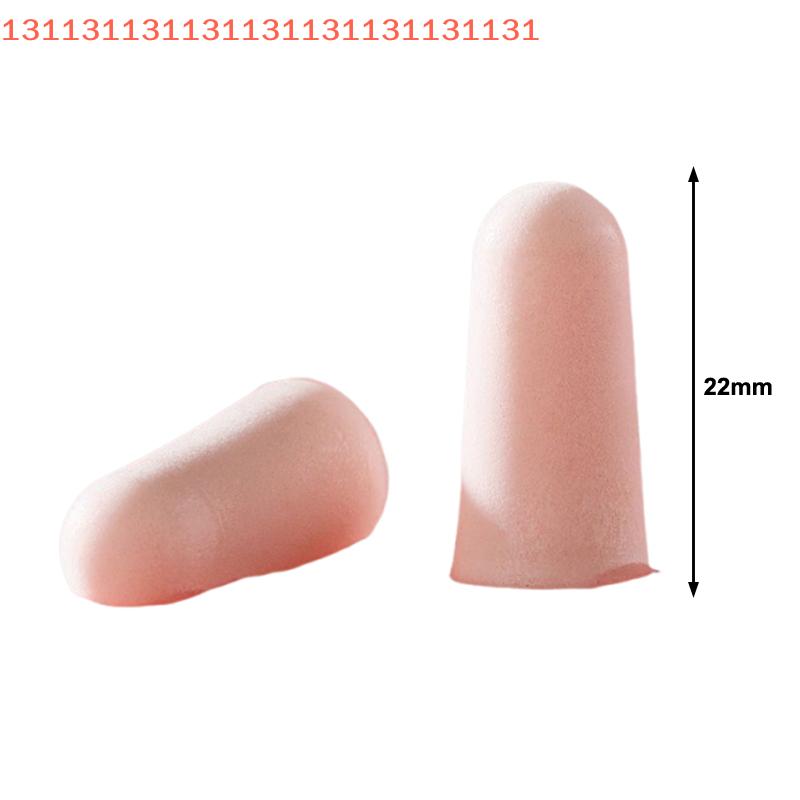 4/10Pcs Sleep Ear Plugs Noise Reduction Sound Insulation Soft Slow Rebound Earplugs Soundproof Anti-Noise Sleeping Aid Ear Care
